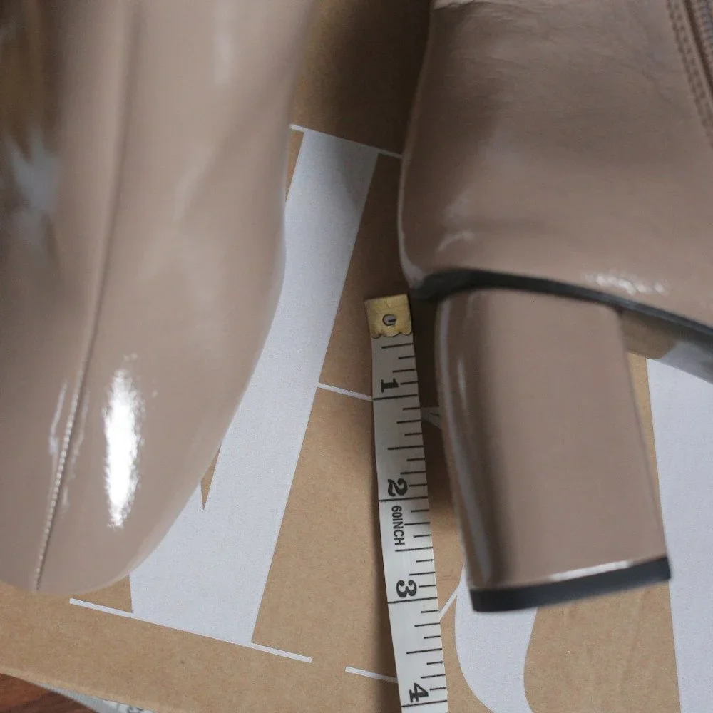 NWT Zara Beige Boots. - Picture 5 of 6